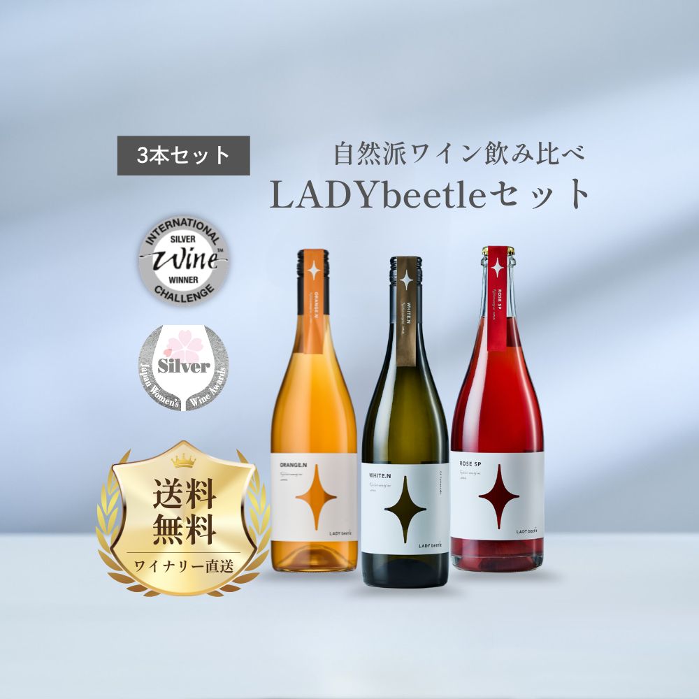 【送料無料】LADY beetle 3本セット